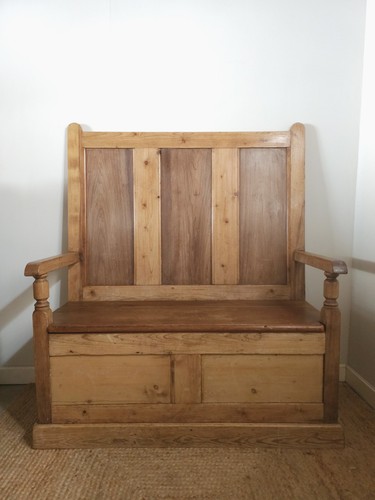 Vintage settle bench - settle, with