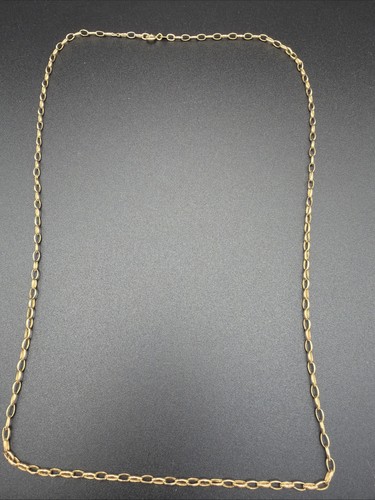 9ct gold belcher chain - 9ct,