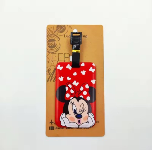Minnie mouse luggage - luggage, label