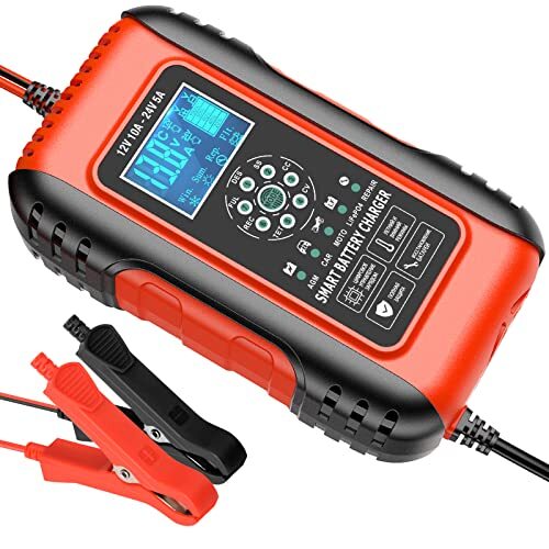 10a car battery charger - 10a,