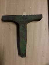 BLACKSMITHS SWAGE BLOCK CREASING IRON GROOVED SWAGE STAKE ANVIL