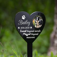 Personalised Pet Memorial Dog