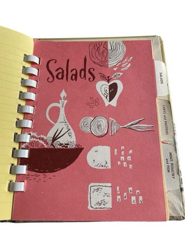 Recipe file book organizer - file,