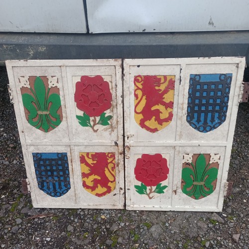 Antique metal doors - antique,
