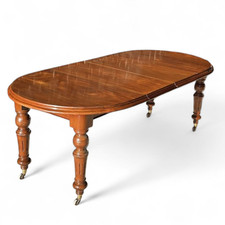 Victorian Antique Mahogany Extending Dining Table