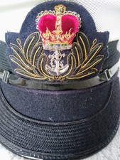 Royal Navy Officers Padre  Chaplins Hat Cap