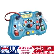 Montessori Busy Board LED Light Switch Joystick Sensory Travel Toys Activity UK