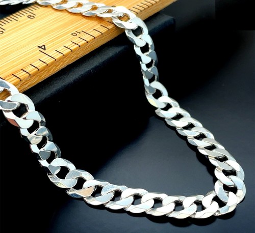 Solid 925 sterling silver 7mm - solid,
