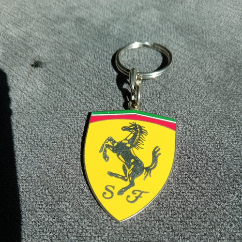 Genuine ferrari metal keyring - genuine,