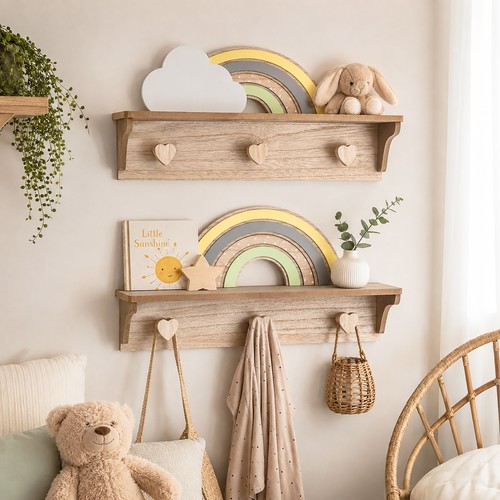 Set wooden rainbow - set,