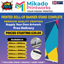 Printed Roller Banner Stand