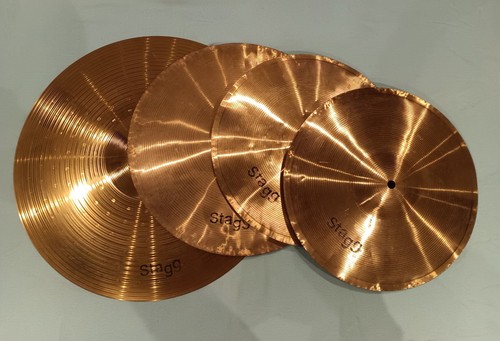Stagg cymbal set paper - paper, thin