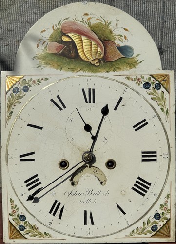 Eight day mahogany - eight, longcase