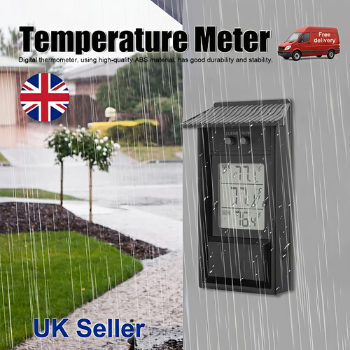 Digital outdoor thermometer - digital,