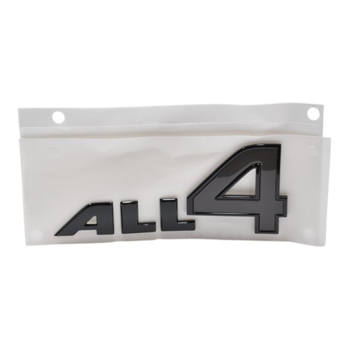Genuine mini black all4 emblem - genuine,