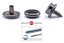 Snap fastener press 3/8" studs