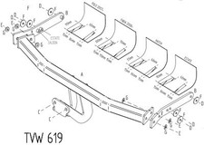 Towtrust Fixed Flange