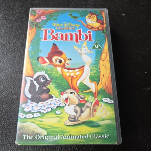 Walt disney bambi vhs - disney,