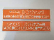 Vintage Rotring lettering and