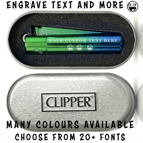 Personalised metal clipper - metal,
