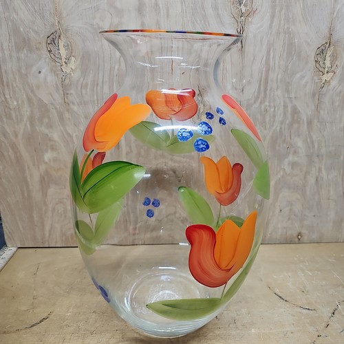 Vintage hand blown - vintage, glass