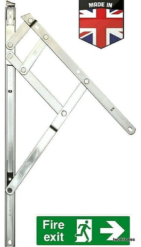 Fire escape window - fire, 12"