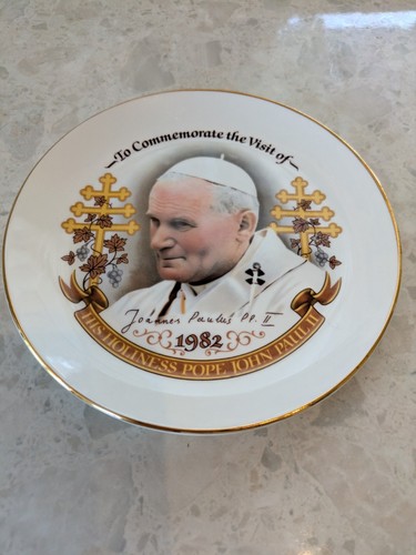 Plate mug pope john - mug.,