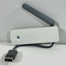 Microsoft Xbox 360 Wireless Network Adapter White USB Wi-Fi Accessory