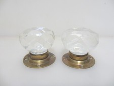 Vintage Cut Glass Door Knob