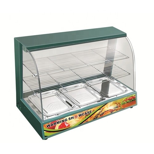 Commercial counter heated food - heated,