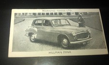 1953 HILLMAN MINX  Orig Cereal