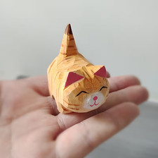 1pcs Hand-Carved Wooden Ginger