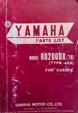 YAMAHA RD200DX 1976 MODEL -