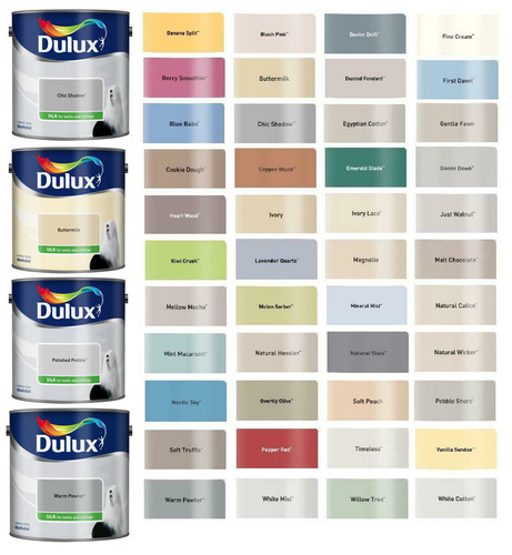 Dulux emulsion silk paint - dulux,