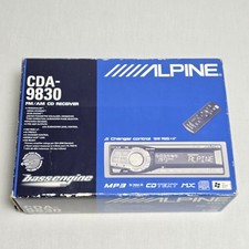 ALPINE CDA-9830 9831 MP3/WMA