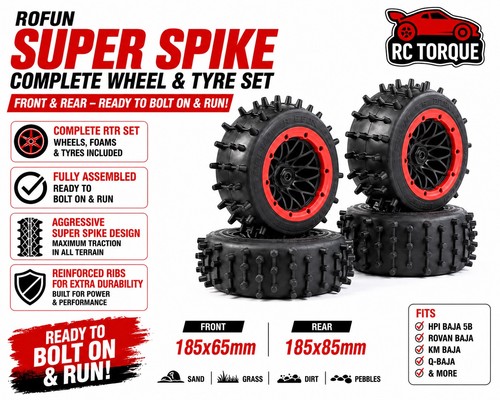 Rovan super spike wheel - rovan,