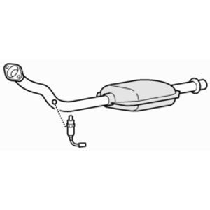 Front exhaust pipe - pipe, &