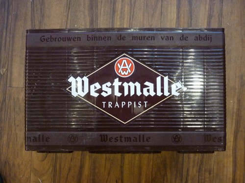 Westmalle belgian beer - beer, crate