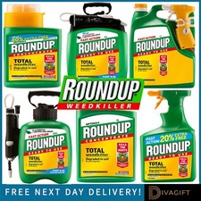 ROUNDUP WEED KILLER FAST ACTION WEEDKILLER KILLS ROOTS CONCENTRATE REFILL SPRAY