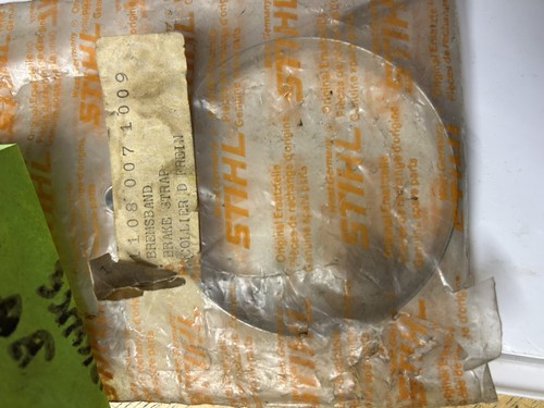 Stihl 08s chainsaw - brake, band