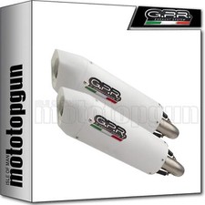 exhaust only white aluminium gpr for ktm lc8 990 adventure - r - dakar 2010 10