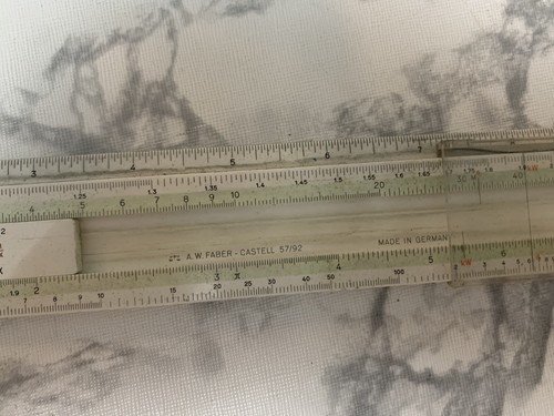 Vintage faber castell ruler - ,