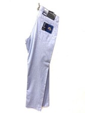 BRUHL® York Summer Cotton Stretch Trousers/Powder - 32/32 DHL NEXT DAY WAS £95