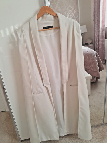 Size ivory cape - size, coat,
