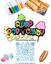  HIRE ONLY Double 12L Slush machine, Popcorn, Candyfloss, Waffles and Hotdogs.