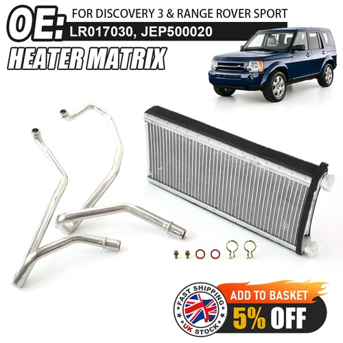 Heater matrix for land - matrix, rover