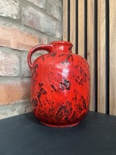 *PerfectRetro* West German Art Pottery Fat Lava Vase Grafliche Ortenburg