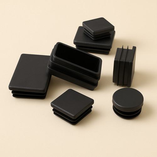 Rectangular plastic end caps - end,