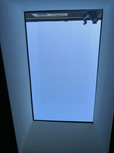 Flat roof glass - roof, /