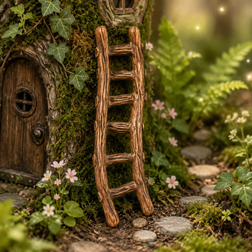Fairy garden ladder use - garden, to